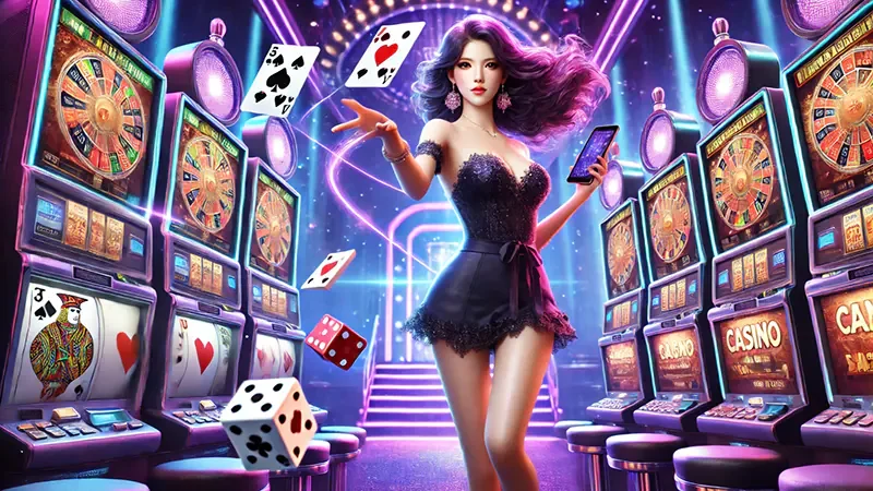 รีลเกมสล็อตแบบ 5x3 พร้อมตารางจ่ายและสัญลักษณ์ไวลด์